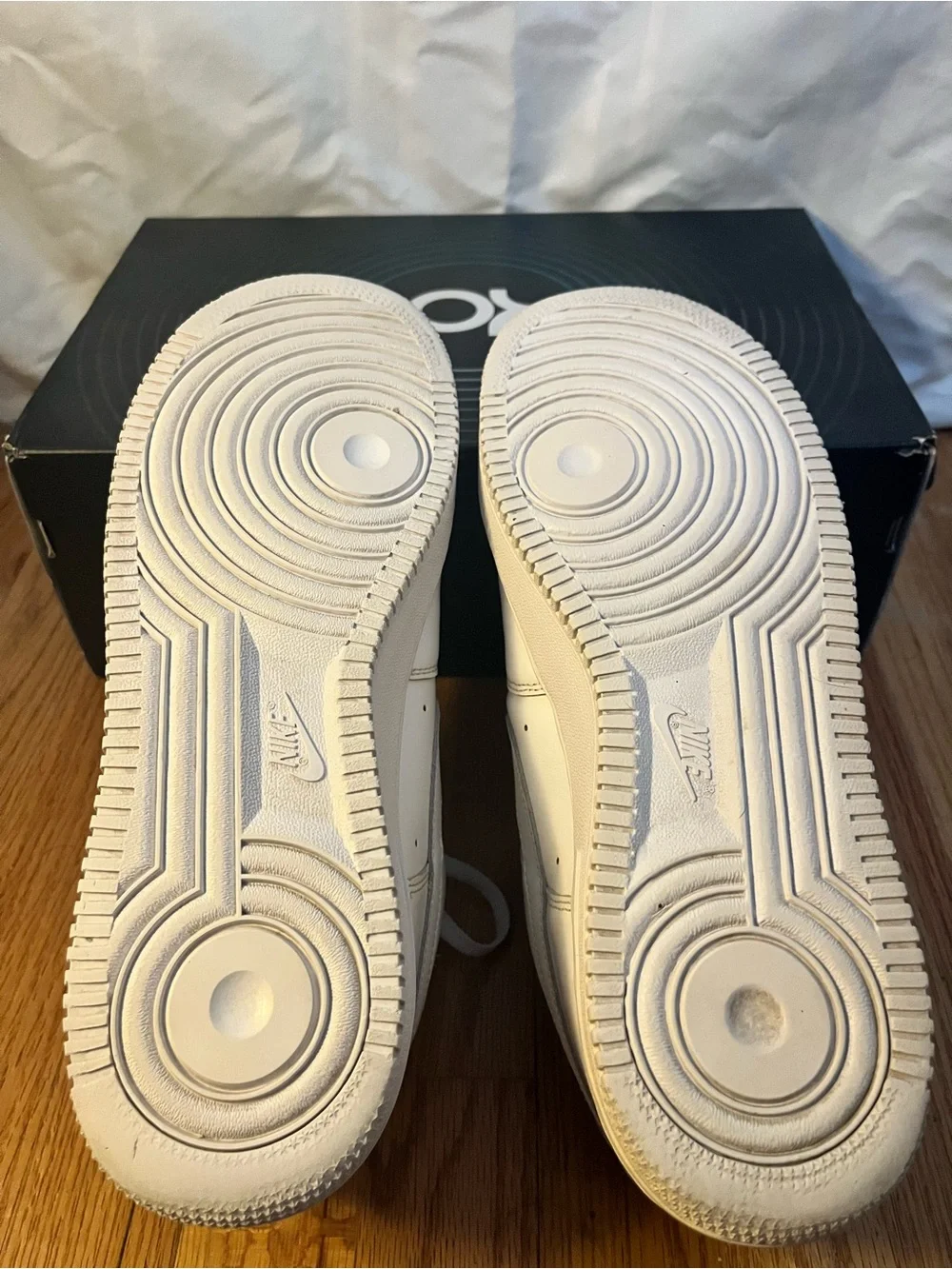 Nike Men's All-White Low Top Sneakers